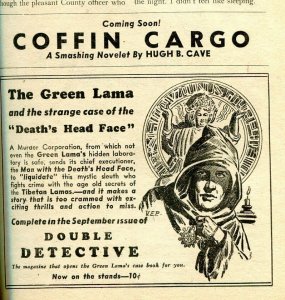 Detective Fiction Weekly Pulp July 13 1940- Green Lama- Ashes of Madam Abintra