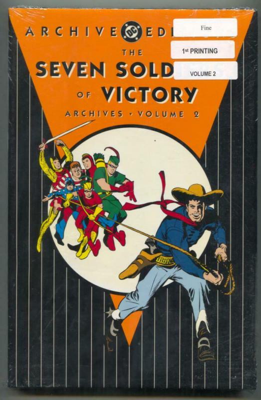 Seven Soldiers of Victory Archive Edition 2 hardcover