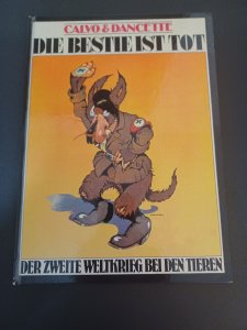 The Beast is Dead HC German Language - WW2 Satire - Calvo & Dancette - 1977 - VF