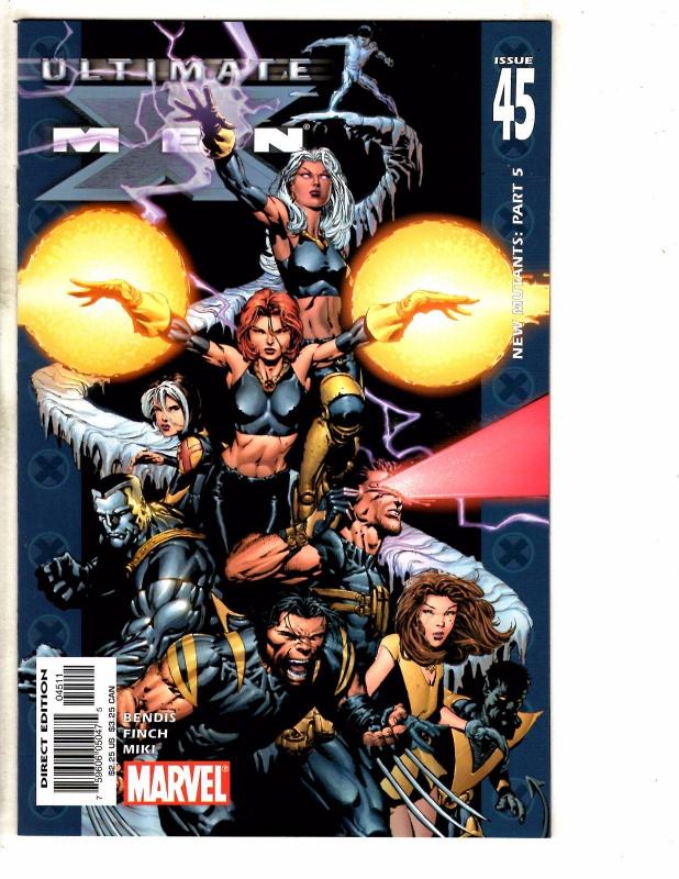 Lot Of 10 Ultimate X-Men Marvel Comic Books # 41 42 43 44 45 46 47 48 49 50 J263 