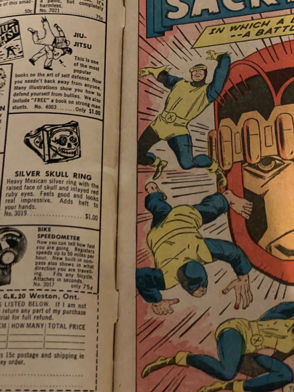 The X-Men #16 (1966)the sentinel supreme