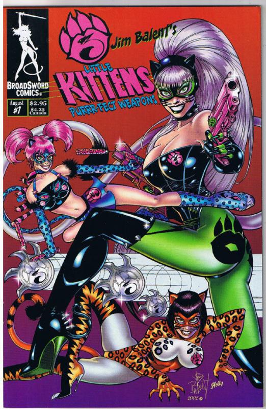 3 LITTLE KITTENS #1, VF/NM, Jim Balent, 2002, Holly Golightly, more in store