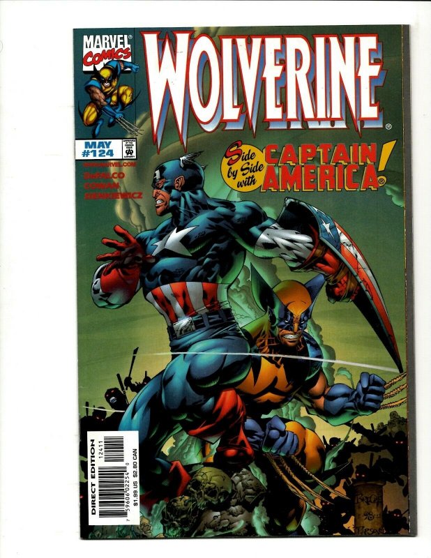 12 Wolverine Marvel Comics #88 92 101 102 108 109 110 119 121 124 125 126 HY9