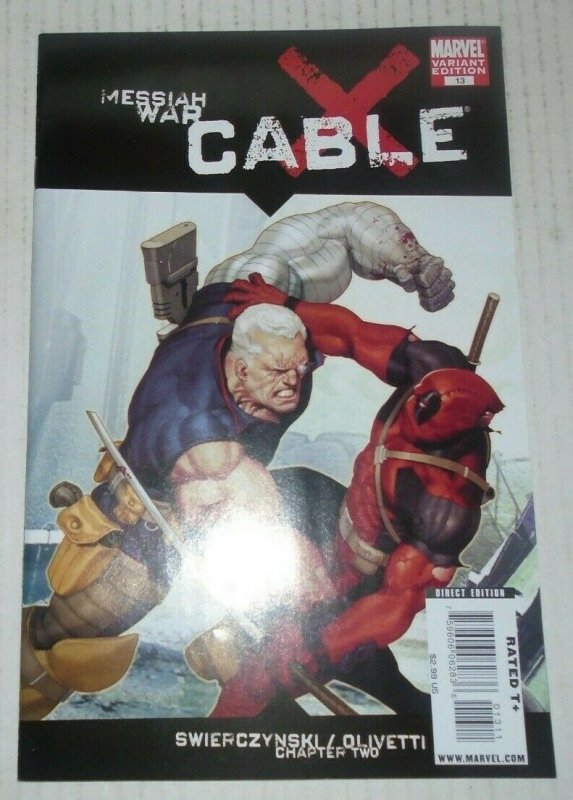 Messiah War Cable # 13 Variant Marvel