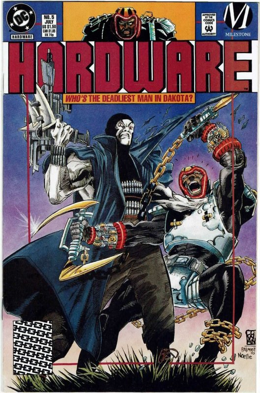 Hardware #5 (1993 v1) Milestone 1st Deathwish NM | Comic Books