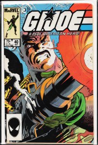G.I. Joe: A Real American Hero #40 (1985) G.I. Joe [Key Issue]