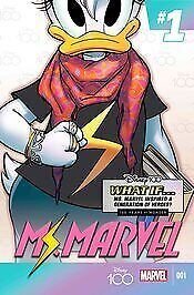 AMAZING SPIDER-MAN #33 PERISSONOTTO DISNEY100 MS MARVEL VAR MARVEL COMICS NI