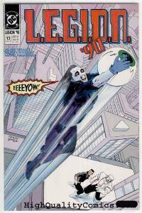 LEGION #13, NM+, Alan Grant, Mark McKenna, 1990, Dox, Lobo, Eyeball