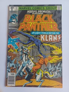 Marvel Premiere #51, 52 & 53 Set - Black Panther Vs The Klan - 1979 - VF