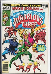 Marvel Spotlight #30 (1976) The Warriors Three