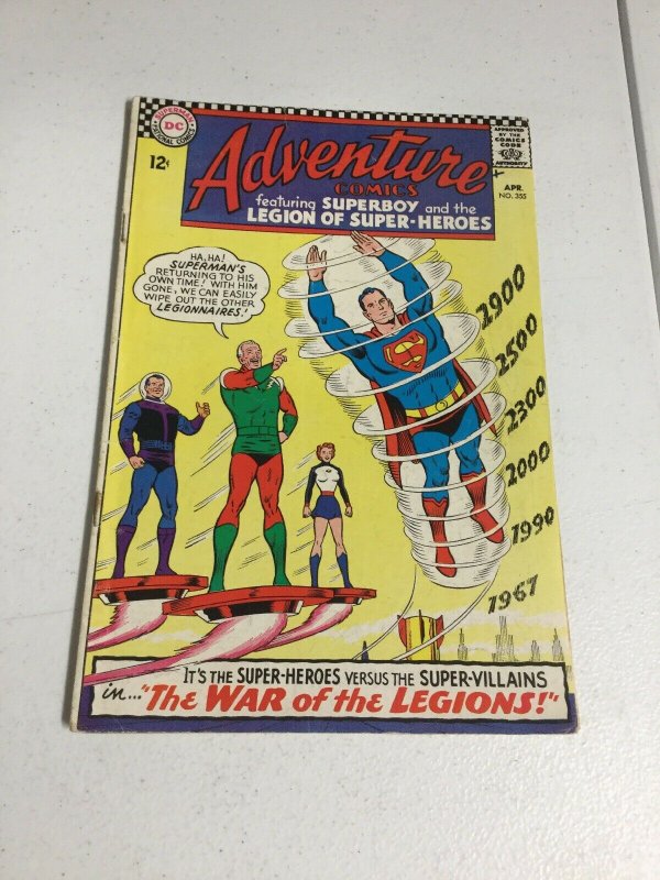 Adventure Comics 355 Vg Very Good 4.0 DC Comics