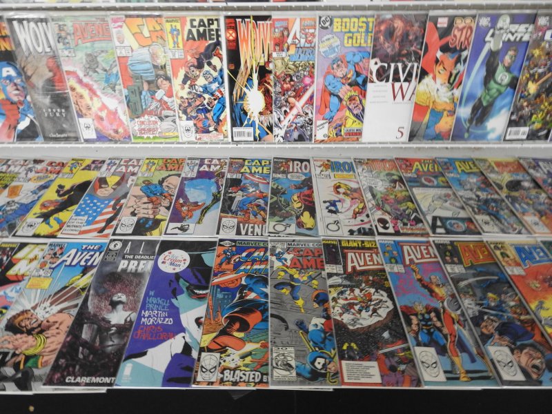 Huge Lot 150+ Comics W/Aliens, Inhumans, Terminator, Wolverine+ Avg VF+ Cond!!