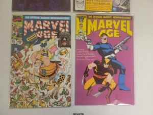 4 Marvel Age Marvel Comic Books #79 81 85 88 52 TJ14