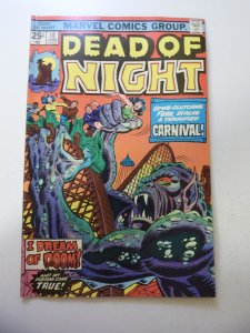 Dead of Night #10 (1975) FN+ Condition