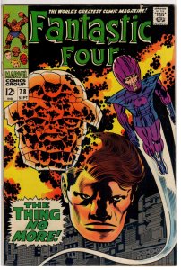 Fantastic Four #78 (1968) 5.5 FN-