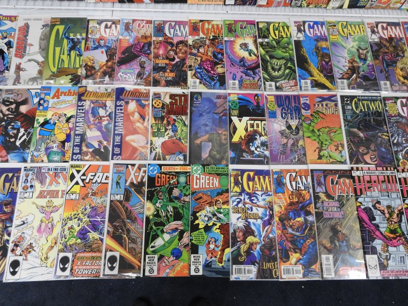 Huge Lot 150+ Comics W/ Gambit, Detective Comics, X-Men, +More! Avg FN/VF Cond!