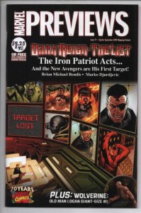 MARVEL PREVIEWS #71, NM, 2009, Moon Knight, Dark Reign, Avengers Wolverine
