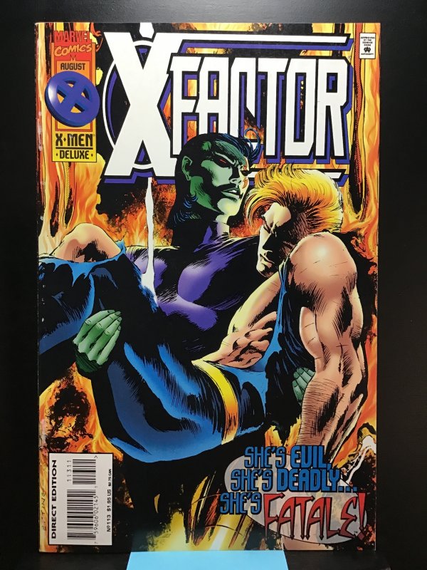 X-Factor #113 Newsstand Edition (1995)