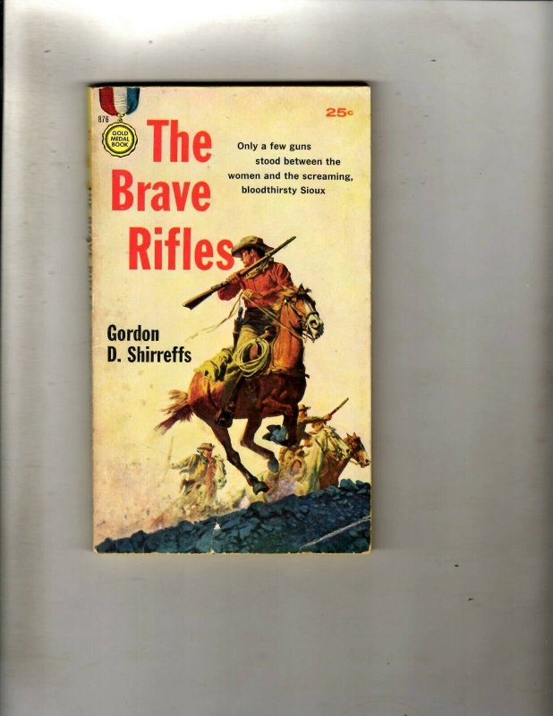 3 Pocket Books The Brave Rifles, The Six-Gun Kid, The Curse of Collinwood JL22