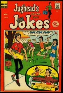 Jughead's Jokes #8 1968- Betty & Veronica croquet cover- Archie VG