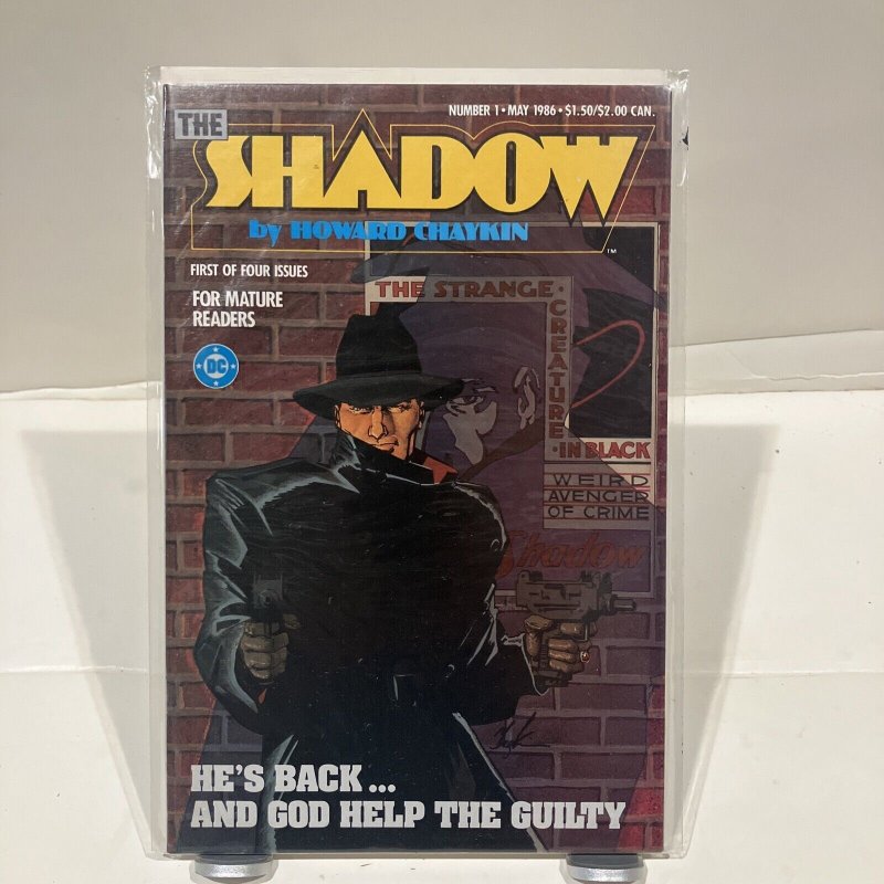 THE SHADOW # 1 * HOWARD CHAYKIN * DC COMICS * 1986