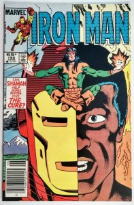 Iron Man #195 MARK JEWELERS EDITION 