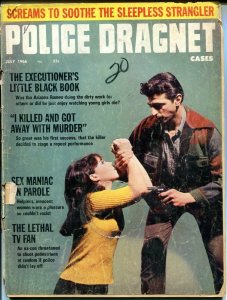 POLICE DRAGNET-JULY 1966-G-SPICY-MURDER-RAPE-KIDNAP-MASSACRE- G