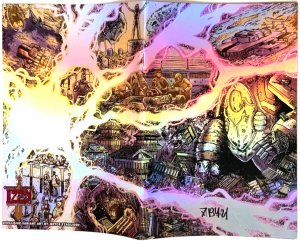 Suicide Jockeys #1   Bryce Yzaguirre Virgin “FOIL’’ Variant SIGNED NM.