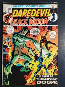 Daredevil #98 (1973) F+ (6.5) Black Widow Appearance George Tuska Gerry Conway |