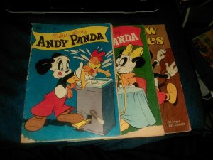 Andy Panda 16 24 New Funnies 177 Golden Age Comics Lot Run Set Collection