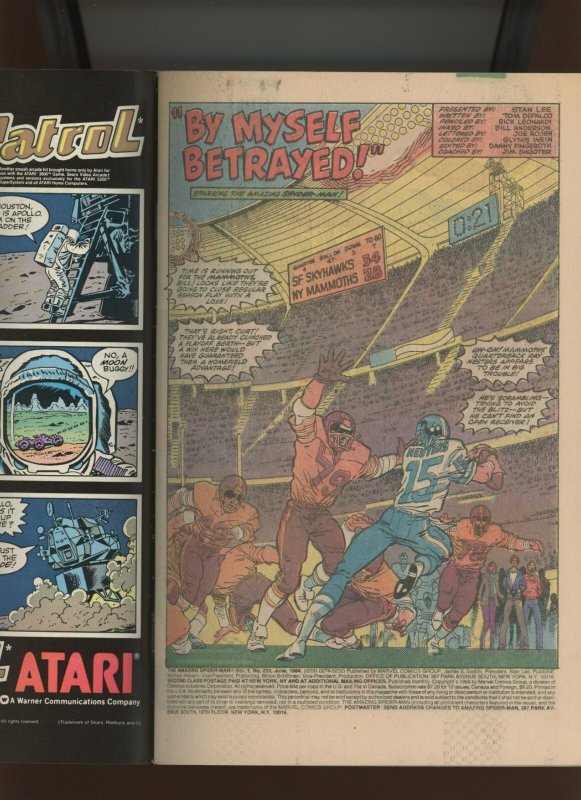 (1984) The Amazing Spider-Man #253: COPPER AGE! KEY ISSUE! NEWSSTAND! (8.0)