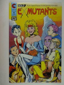 EX-MUTANTS #2 Solo, VF/NM, Eternity, 1988, Post-Atomic Holocaust, Palmiotti