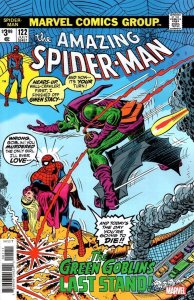 Amazing Spider-Man, The #122A VF/NM ; Marvel | Facsimile Edition