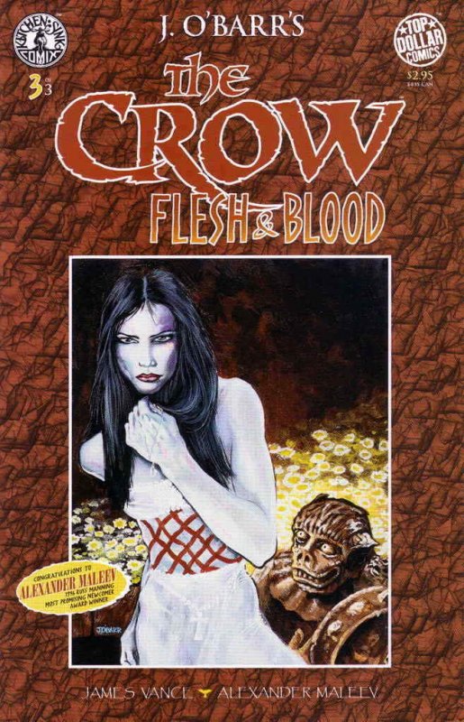 Crow, The: Flesh And Blood #3 VF/NM; Kitchen Sink | we combine shipping