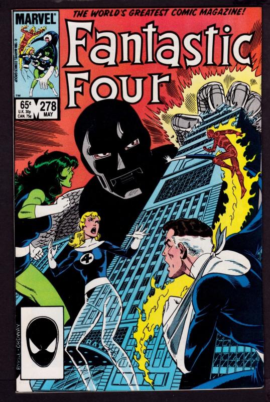 Fantastic Four #278 (May 1985, Marvel) 9.2 NM-