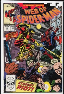Web of Spider-Man #56 (1989) Spider-Man