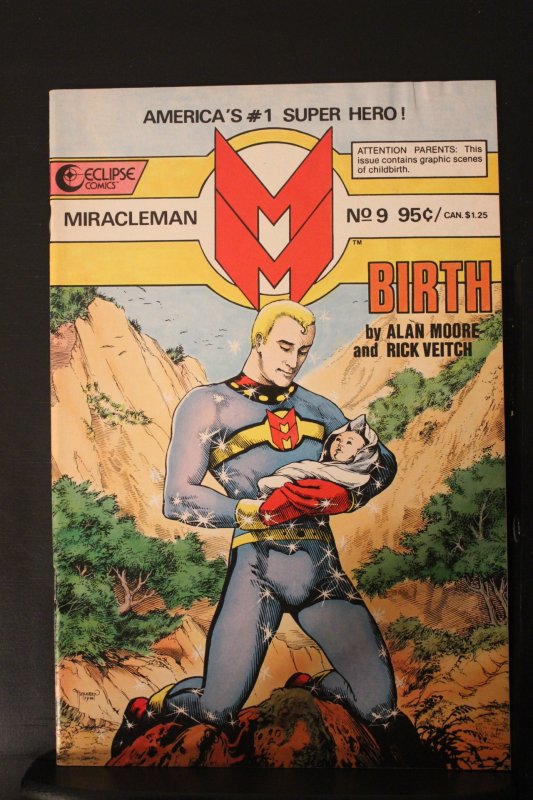 Miracleman #9 (1986) High-Grade VF/NM Birth Wow!