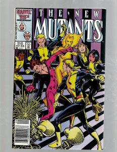 12 The New Mutants Marvel Comic Books #29 31 38 40 41 43 44 47 48 49 50 56 GB2