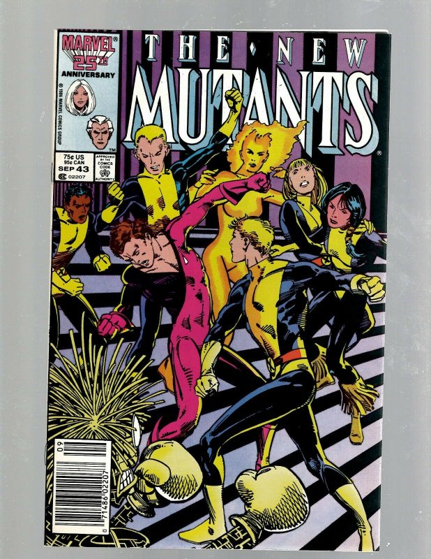 12 The New Mutants Marvel Comic Books #29 31 38 40 41 43 44 47 48 49 50 56 GB2