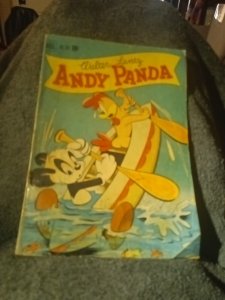 Andy Panda 358 Dell Comics 1952 Walter Lantz Golden Age Pre-code Cartoon