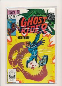 Marvel Comics LOT OF 5- GHOST RIDER #74-78 1982  FINE/VERY FINE (PF467) 