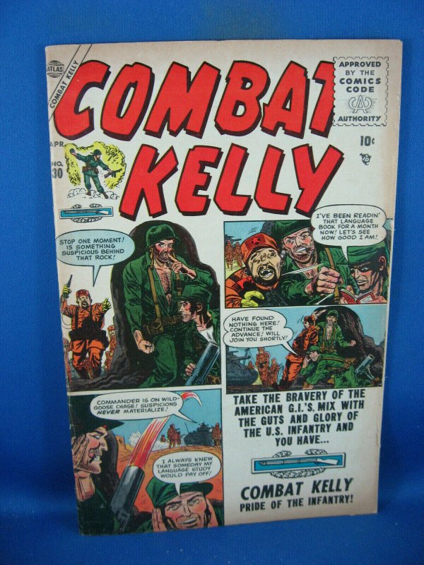 COMBAT KELLY 30 F ATLAS 1955