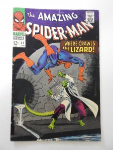 The Amazing Spider-Man #44 (1967) GD Condition characters traced fc