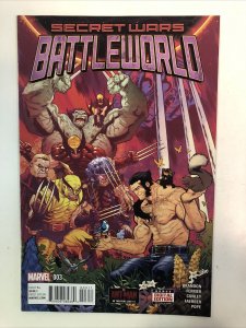 Secret Wars: Battleworld (2015) Complete Set # 1-4 (VF/NM) Marvel Comics