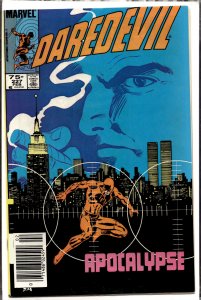 Daredevil #227 Newsstand Edition (1986) Daredevil