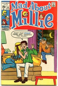 Mad About Millie #14 1970-MARVEL ROMANCE CRIME COVER VG