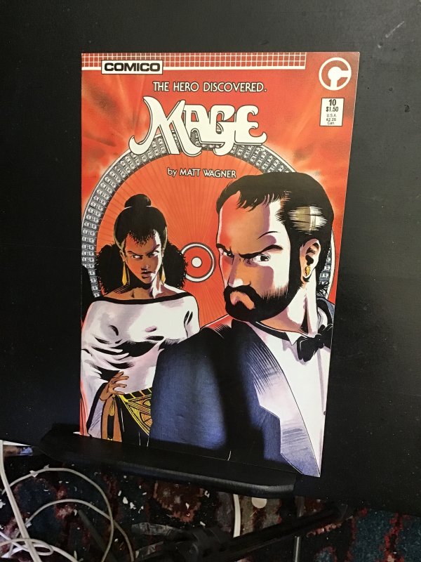 Mage: The Hero Discovered #10 (1985) hi Pugh-grade Grendel! Matt Wagner art! NM-