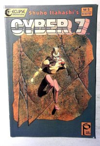 Cyber 7 #5 (1989) Eclipse Comics 1st Print Comic Book