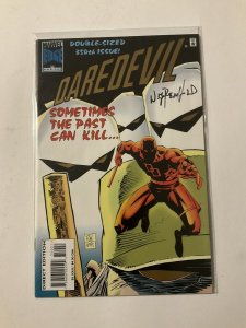 Daredevil 350 Near Mint Nm Signed Reinhold Marvel Edge