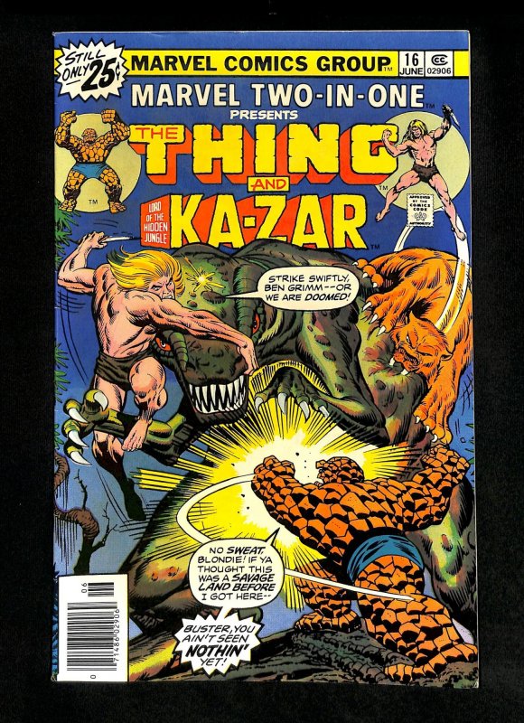 Marvel Two-In-One #16